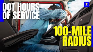 DOT Hours Of Service 100 Mile Radius 🚚 👷🏼Operate Within 100 Air Miles. Go Off Duty Within 12 Hours.
