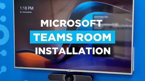 Microsoft Teams Room Installation with Logitech Tap
