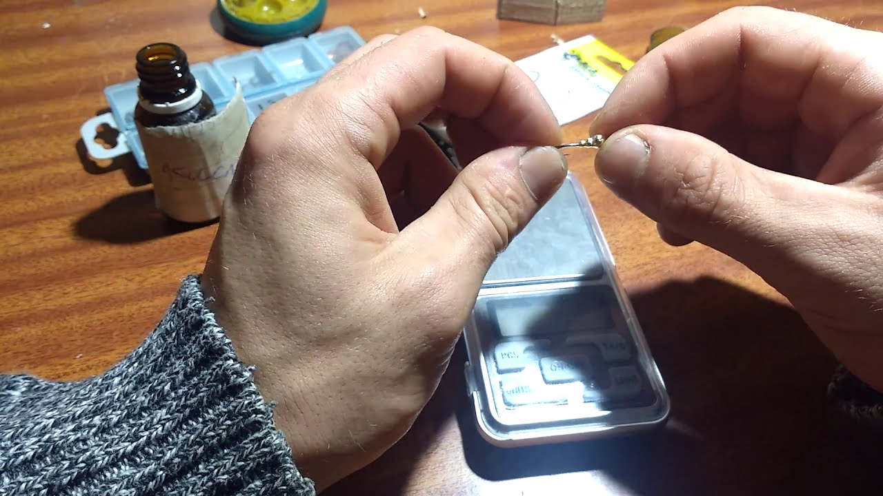Вольфрамова мормишка - перепаювання. Своїми руками