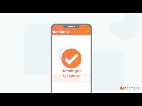 DanDomain webshop | Betalingsløsning fra 0 kr. | Hurtig og enkel betaling