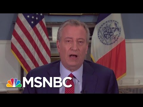 Bill De Blasio: Not Enough Ventilators For Next Week | Morning Joe | MSNBC