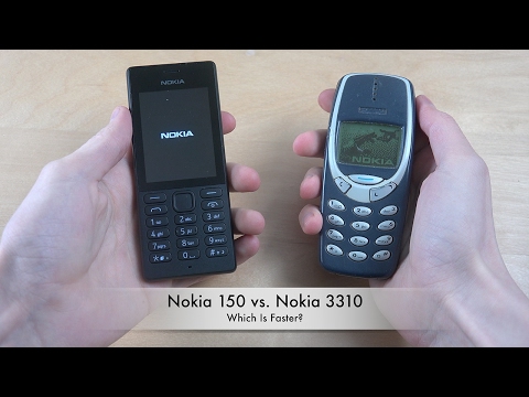 Nokia 150 vs. Nokia 3310 - Which Is Faster?!