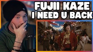 Reactie van metalzanger op eerste optreden - Fujii Kaze - I Need U Back [Officiële video]