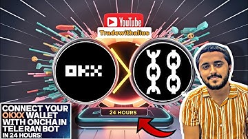How to Connect OKX Wallet with Onchain telegram bot #okx | Onchain wallet connect Detail Video