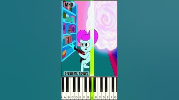 THE SIMPSONS GET ABSTRACTED?! Pibby x The Amazing Digital Circus @badmryogurt - Piano Tutorial