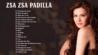 Zsa Zsa Padilla Best Songs Nonstop| Love songs of Zsa Zsa Playlist