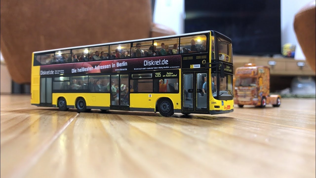 1:87 micro RC / Rietze MAN Lion's city Double Decker (Description)