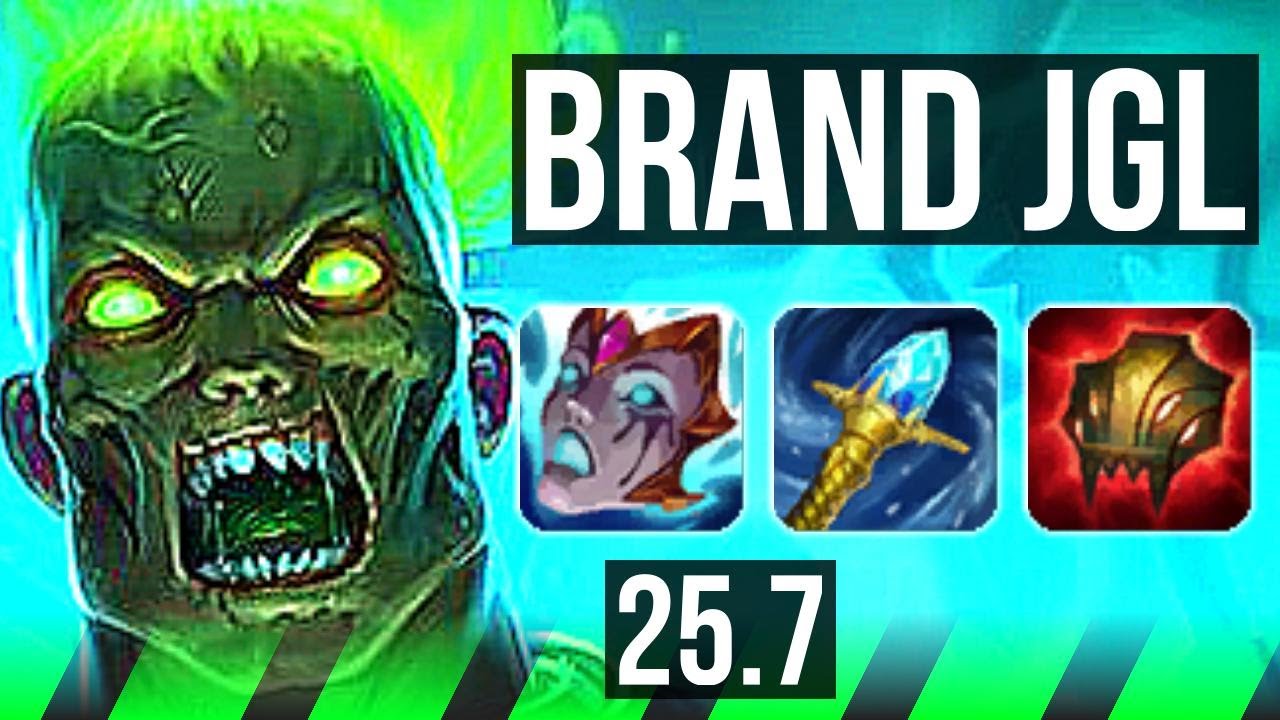 BRAND vs ZED (JGL) | 12/4/11, Dominating | EUW Master | 25.7