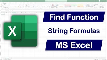 🖥️​ Find Function Explained in Urdu / Hindi | Learn MS Excel with Aatir Academy 2022