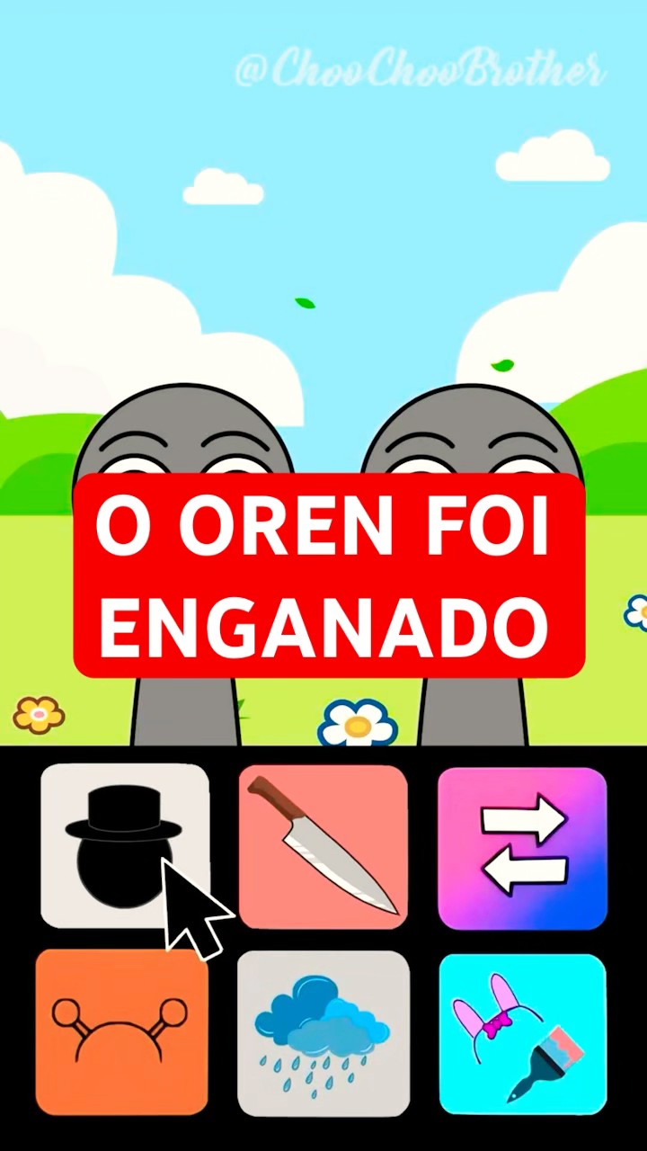 O OREN FOI ENGANADO #mayumigames #sprunki #shortsvideo #youtubeshorts