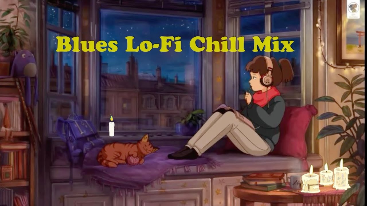 Blues Lo-Fi Chill – 44 Minutes of Relaxing Music for Reading, Sleep & Deep Focus
