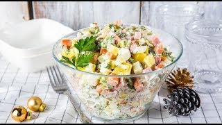 Как приготовить главный новогодний салат: классический рецепт оливье Как приготовить главный новогодний салат: классический рецепт оливье