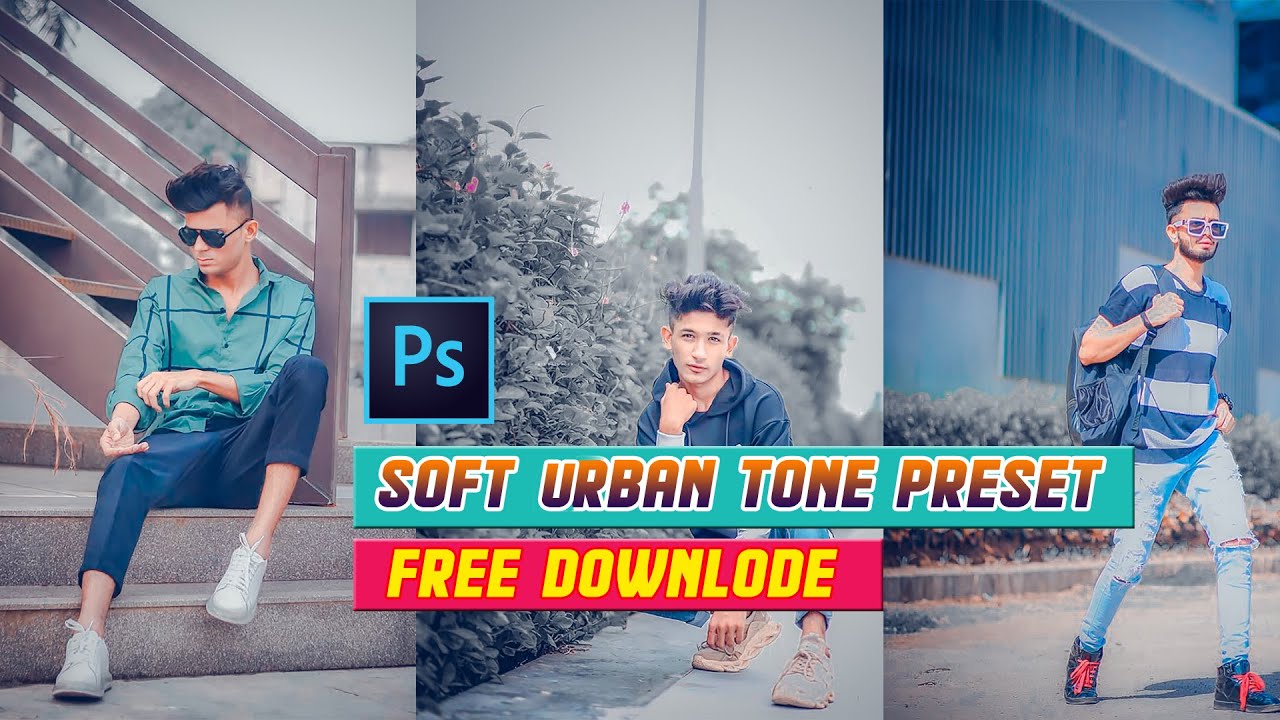 Photoshop cc new urban tone preset - Urban tone preset 2021 - Amit editz