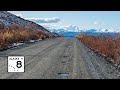 Alaska Wonderland: Spectacular Mountain Scenery along Denali Highway (4K)