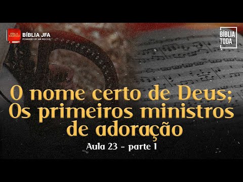 SÉRIE: A BÍBLIA TODA - AULA 23 - PARTE 1 | Salmos 79 a Salmos 99 - Bíblia JFA Conecta