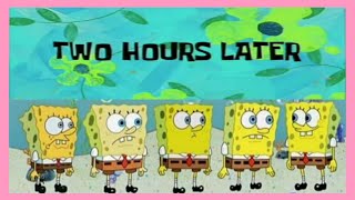 Two Hours Later Spongebob Time Cards Cuteems Channel