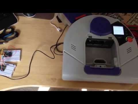 Neato XV hooked to Arduino Micro and USB Host controller