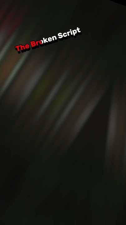 The Broken Script☠️ #minecraft #майнкрафт - YouTube