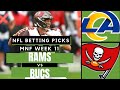 Monday Night Football (NFL Week 11) Rams vs Bucs | MNF Free Picks & Odds