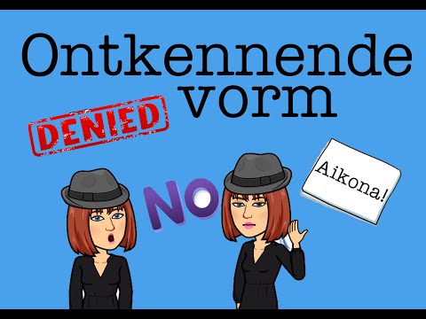 Video: Is ontkenning 'n woord?