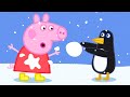 Peppa Pig Full Episodes | Peppa Pig Plays with Penguins at the South Pole | Kids Video