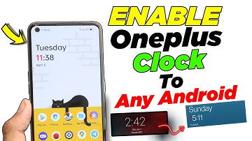 How to install OnePlus Clock Widgets In RealmeOppo Device | OnePlus Red Widgets Apk RealmeUi 3.0