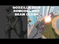 Godzilla 2019 remodel and beam clash coming soon to kaiju universe