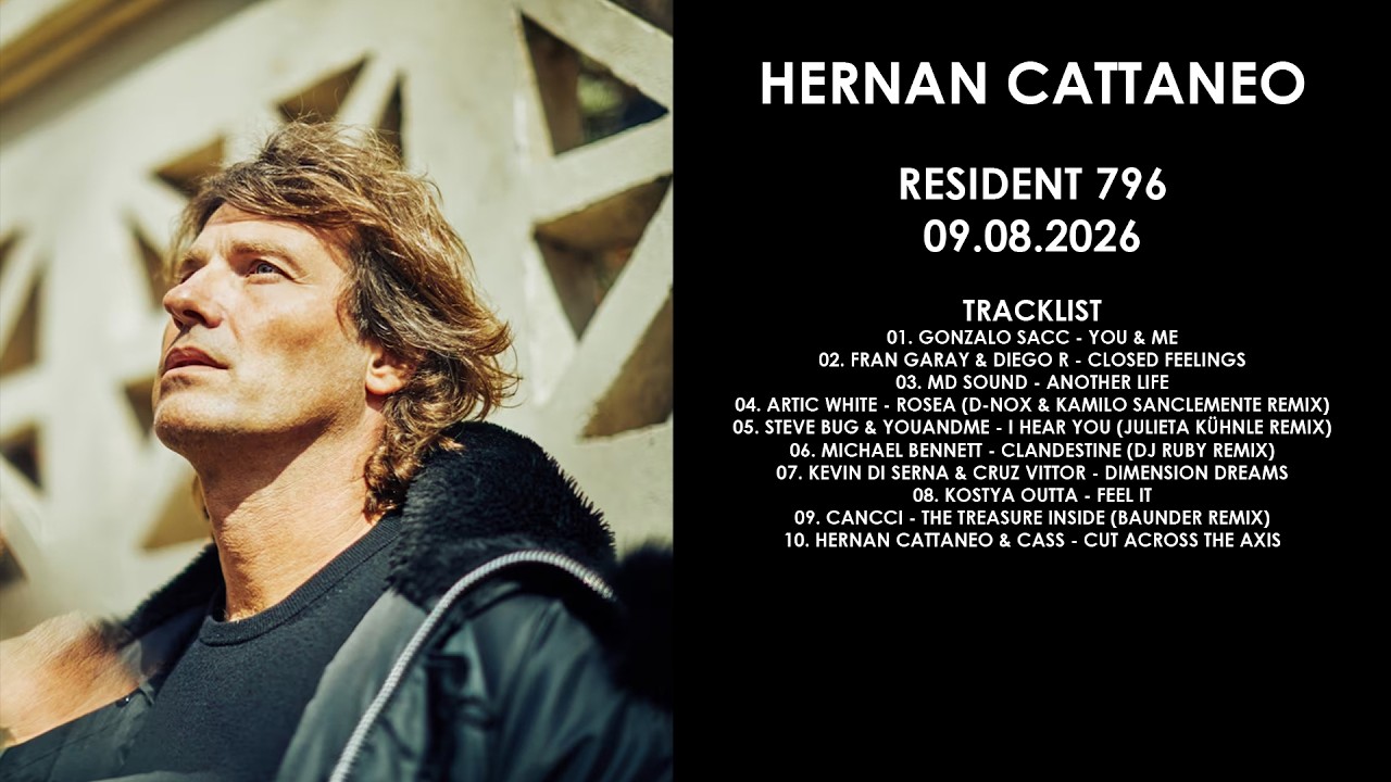 HERNAN CATTANEO (Argentina) @ Resident 796 09.08.2026