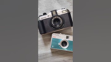 Premium vs Cheap half-frame 35mm film cameras! Pentax 17 vs Kodak Ektar H35N 🎞 Which would you get?