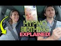 Were about to deliver a baby discussing the technique of hypnobirthing