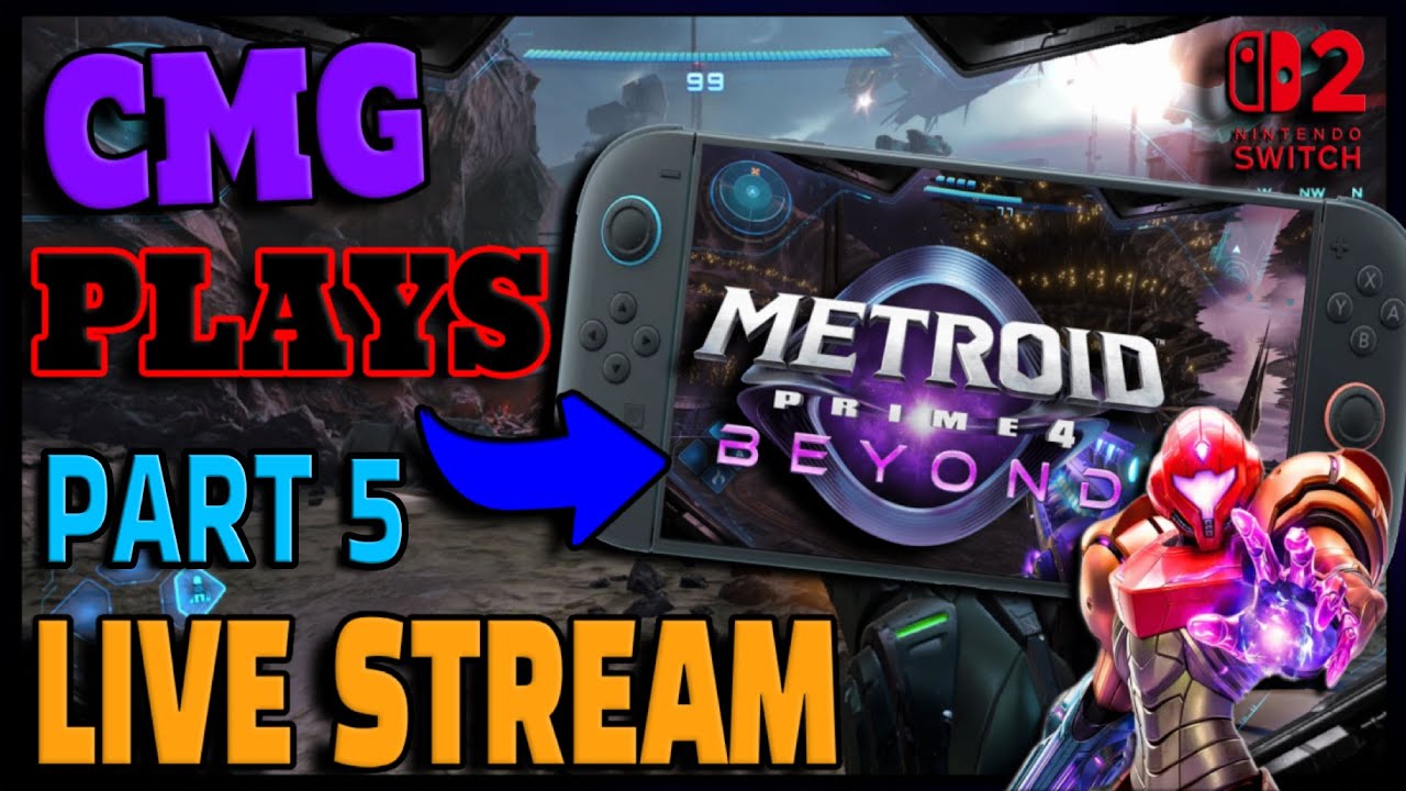 🔴 LIVE! GAMEPLAY OF METROID PRIME 4 BEYOND SWITCH 2 VERSION GET YOUR POPCORN READY! PART 5