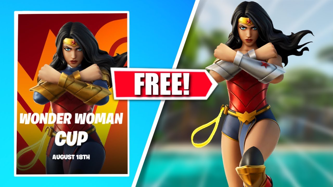 How To Get FREE WONDER WOMAN SKIN! (Fortnite Tournament Explained!)