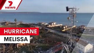 Download lagu At least 40 killed in Hurricane Melissa | 7NEWS
