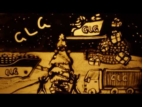 Sand Art - GLG New Year | ქვიშაზე ხატვა