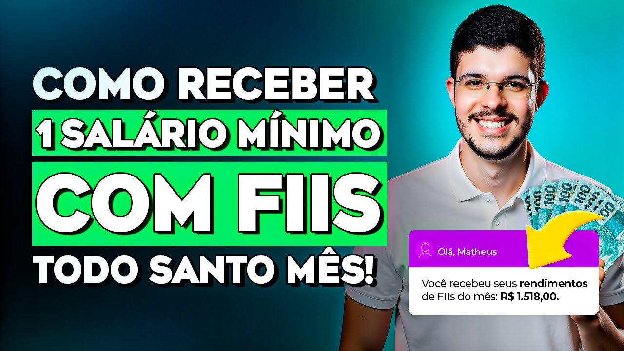 VEJA AGORA: COMO RECEBER R$1500 COM FIIS TODOS OS MESES! Quanto VOCÊ precisa INVESTIR?