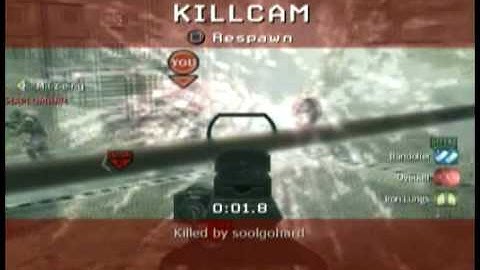 The_NigHThaWK : "Stalking" - [ Kill Cam ] : : COD4 - Funny Clips - PS3