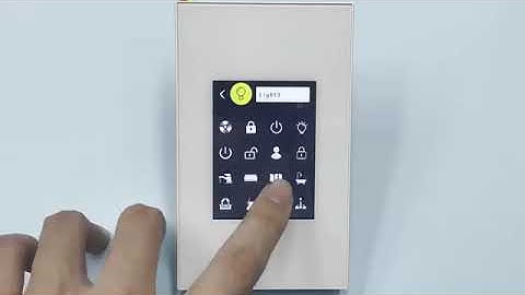 Lanbon L8 Tuya WiFi LCD smart switch tuya smart smart life app