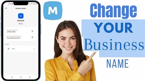 How To Change Moniepoint Business Name