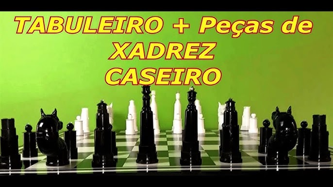 COMO FAZER UM JOGO DE XADREZ - CAVALO, PEÇA #1 