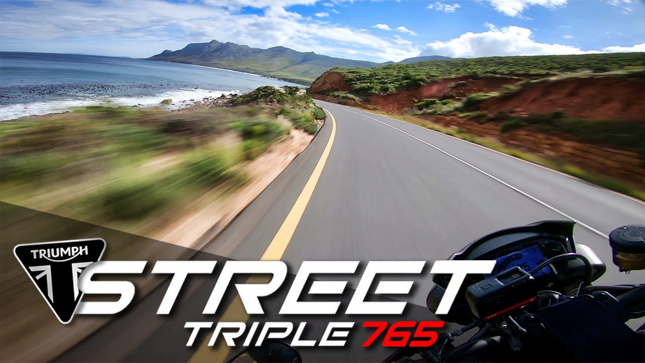 Triumph Street Triple 765RS Fast Coastal Ride!