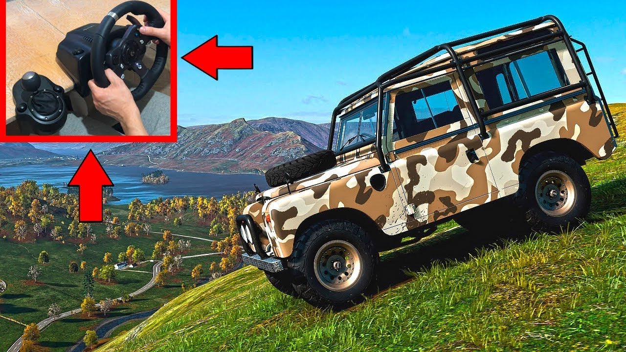 forza horizon 2 Forza Horizon 4 1972 Land Rover Series III Off Road | Logitech g920 Gameplay 4K | Racer V8
