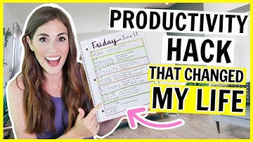 LIFE CHANGING PRODUCTIVITY SECRET TO GET MORE DONE! | Scheduling Hacks For Moms | How to Time Block