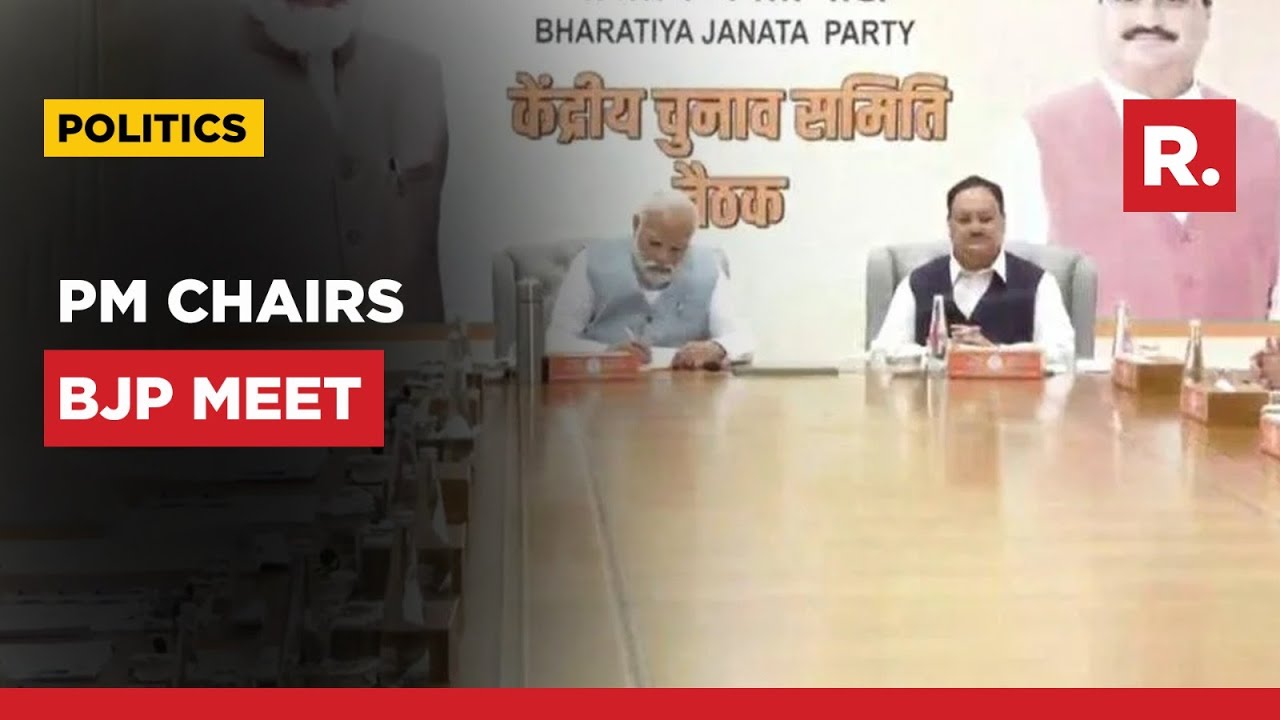 PM Modi Chairs Key BJP Meet To Finalise Candidates For Karnataka Polls ...