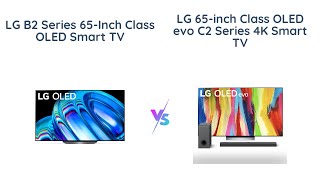 LG B2 vs C2 Series 65-Inch OLED Smart TV Comparison