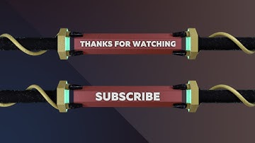 Robotic Free Outro Template - After Effects Free Template + C4D Project Files