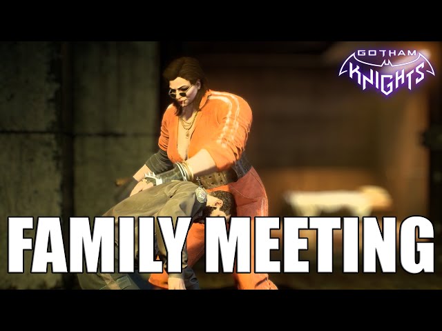 Family Meeting achievement in Gotham Knights