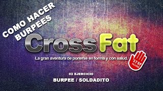 Burpee / Soldadito Ejercicio 02 CrossFat