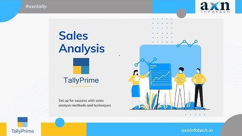 Multi Dimensional Sales Analysis | Tally Prime TDL | Tally Customization | Tamil (AXN Infotech)