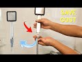 Save cost a smart idea to repair shower with pvc pipe that many people dont know