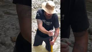 Goldfieber in der Schweiz. #shorts #goldwaschen #hobby